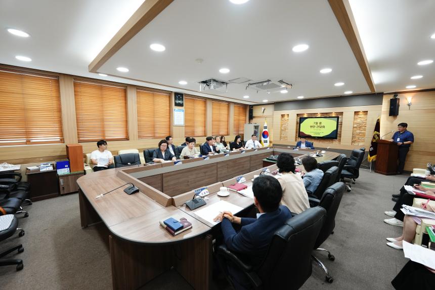 포천시의회, 7월 현안 간담회 개최… 주요 사업 실효성·공정성 강조 - 7
