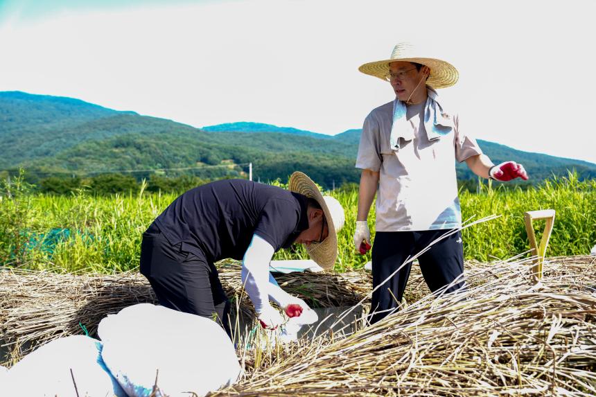 포천시의회, 내촌면 수해 복구 현장 찾아 구슬땀 - 4