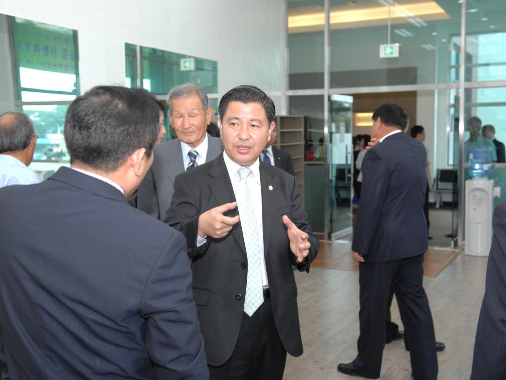 이동교육문화센터 개소식(이중효의장)