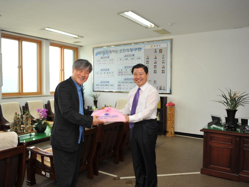 영화감독 이장호씨 접견