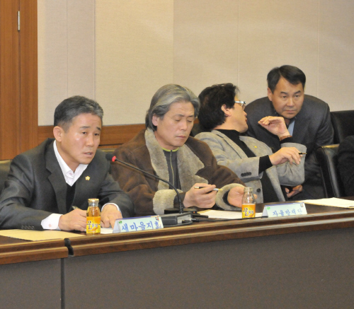 새마을회 포천시지회 구제역 방역 참가