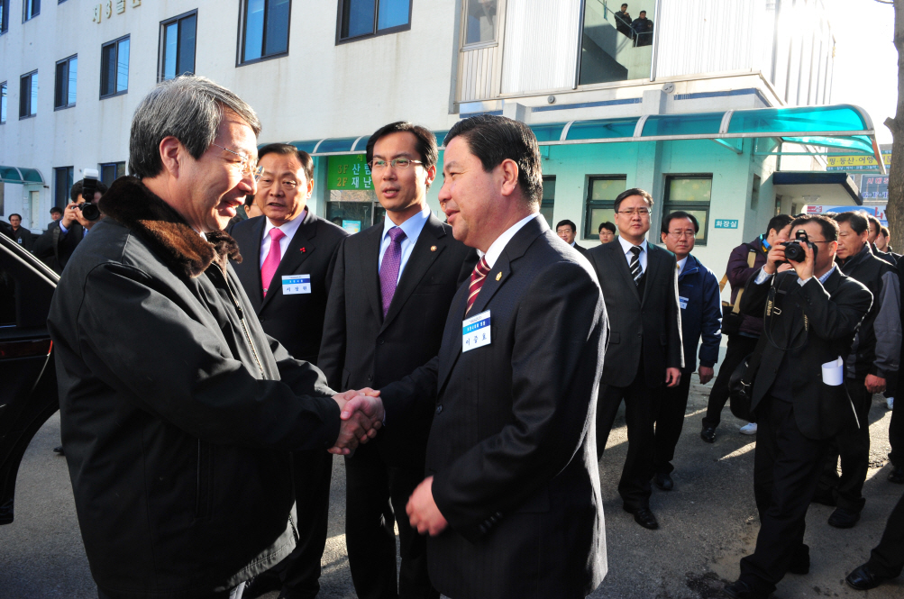 국무총리 구제역 관련 방문