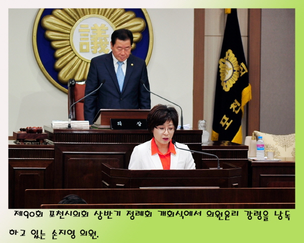 제90회 포천시의회 상반기 정례회 개회식