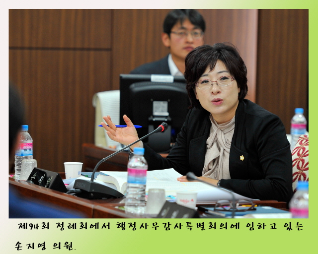 제94회 정례회 행정사무감사특별위원회 