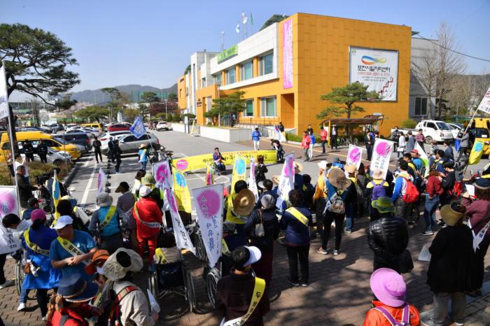 180418 장애인권리보장 두바퀴로 가는 세상 캠페인