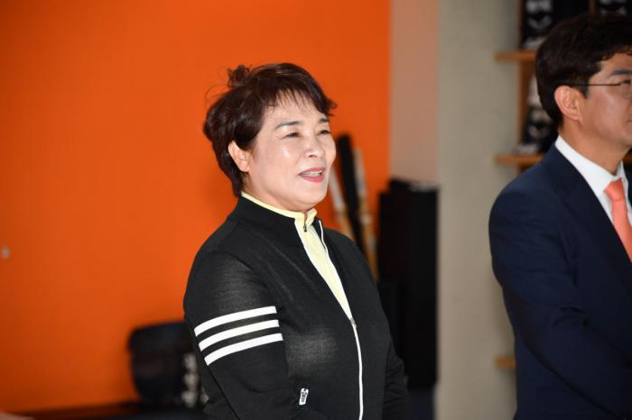 180421 제64회 경기도체육대회 출전 검도선수단 격려 - 3