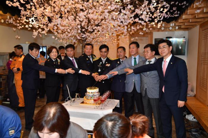 180412 가산남성의용소방대장 이임식 및 취임식 - 5