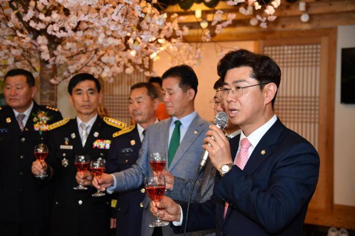 180412 가산남성의용소방대장 이임식 및 취임식 - 6