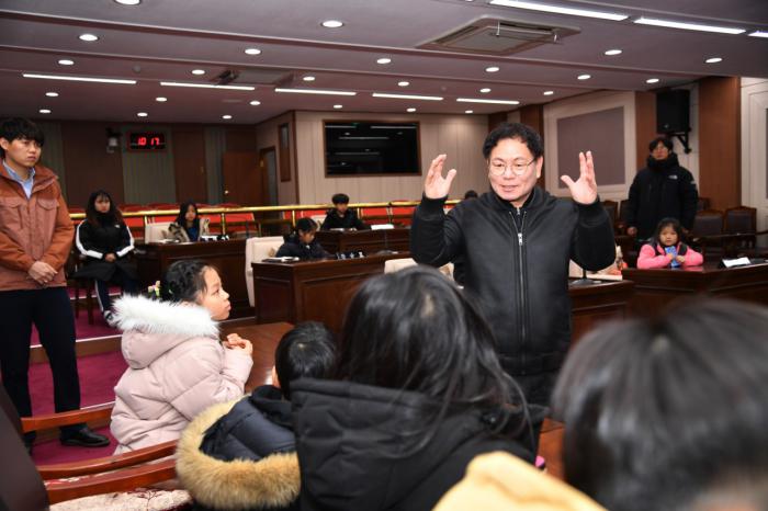 190116 이동,일동,화현  초등학교  의회 방문 - 2