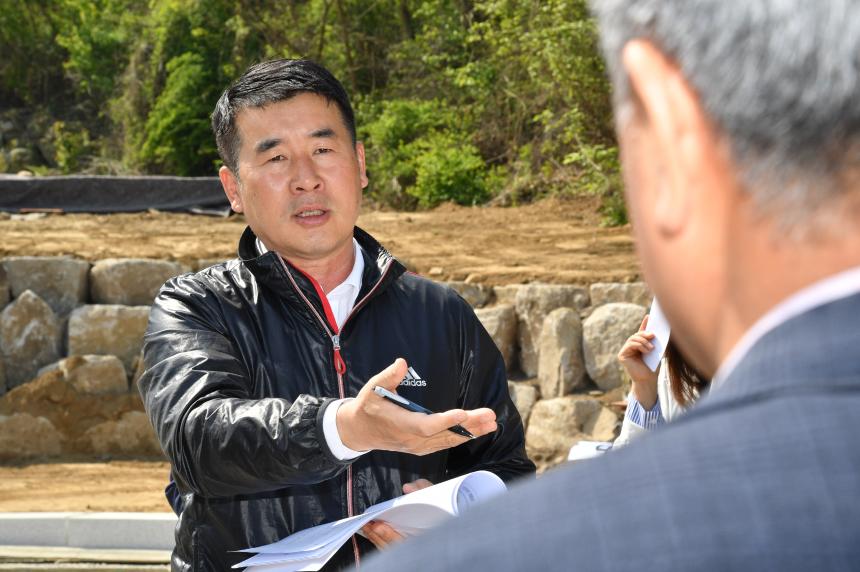 제140회 주요사업장 답사(산정호수 공영주차장 조성사업) - 6