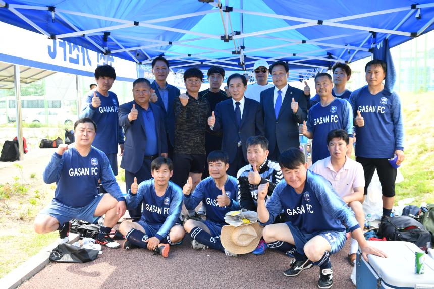 제2회 한북신문 포천시축구협회배 중장년 자선 축구대회 - 7