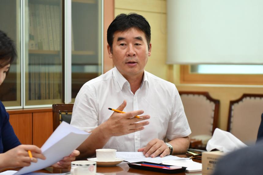 주요사업 집행부서와의 간담회 - 5