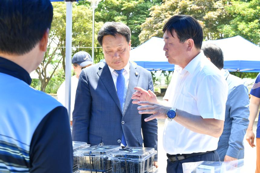 창수야 놀자 장터 방문