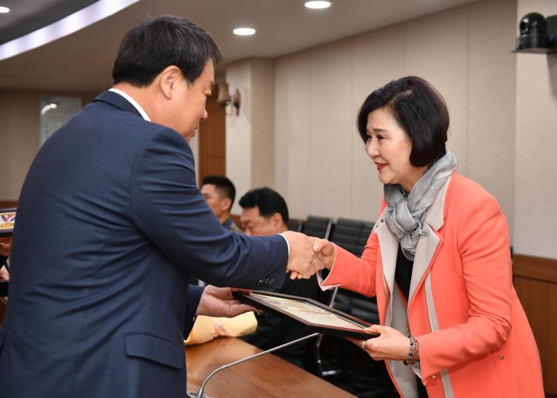 제44주년 민방위대 창설기념 유공자 표창수여식 - 6