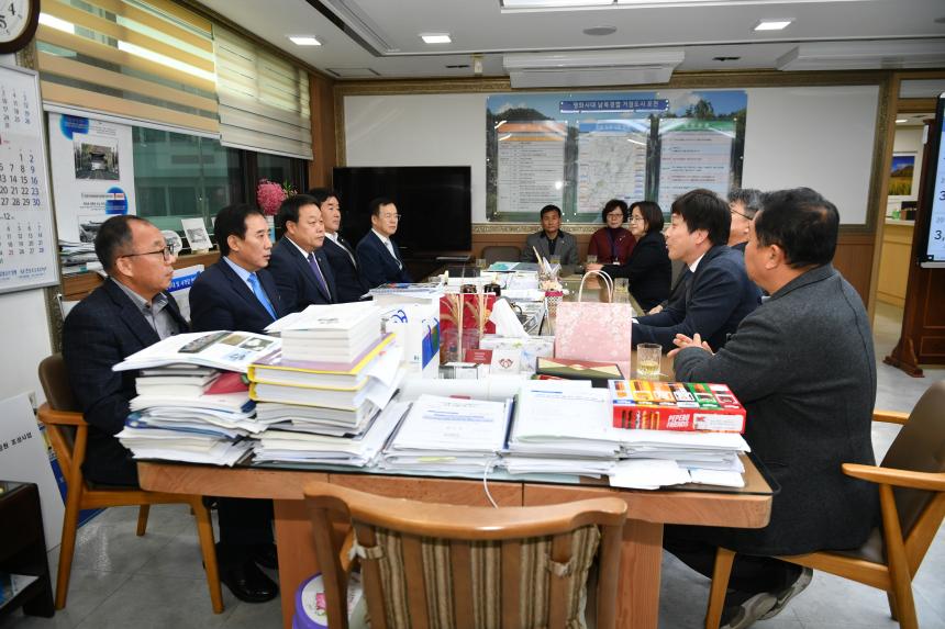 힐리요양병원 방역초소 기부물품 전달식