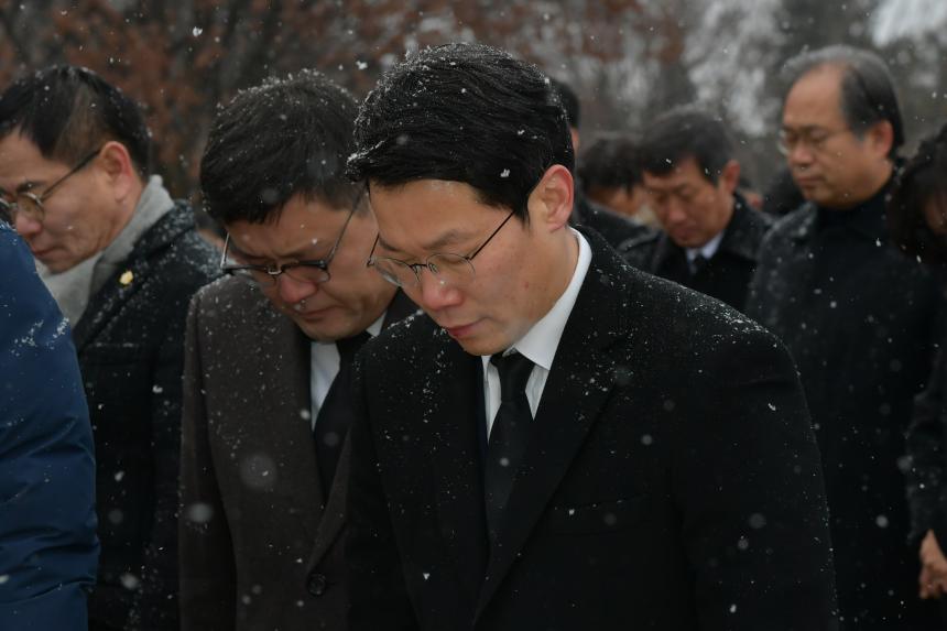 2020 신년맞이 충혼탑 참배 - 3