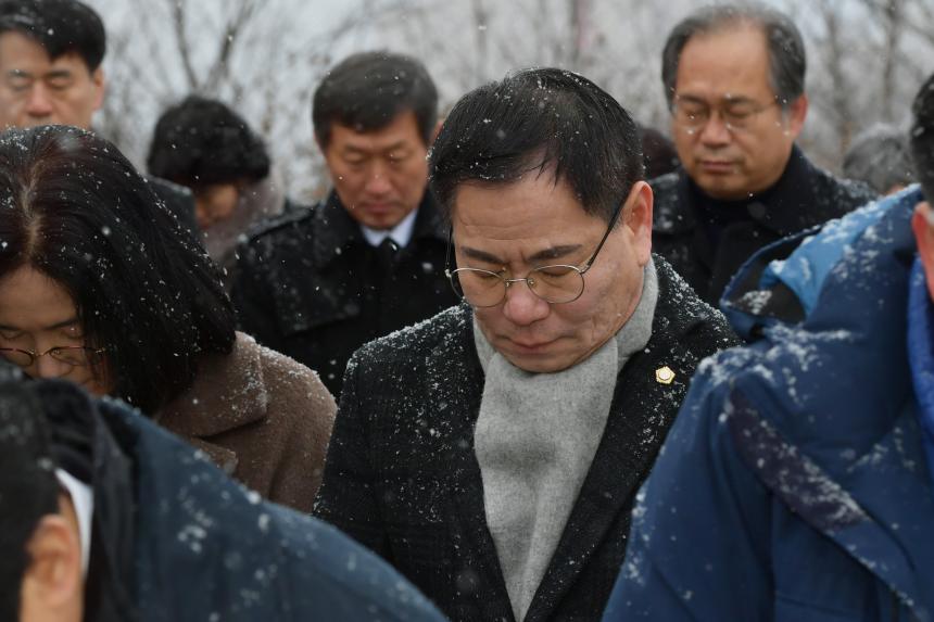 2020 신년맞이 충혼탑 참배 - 13