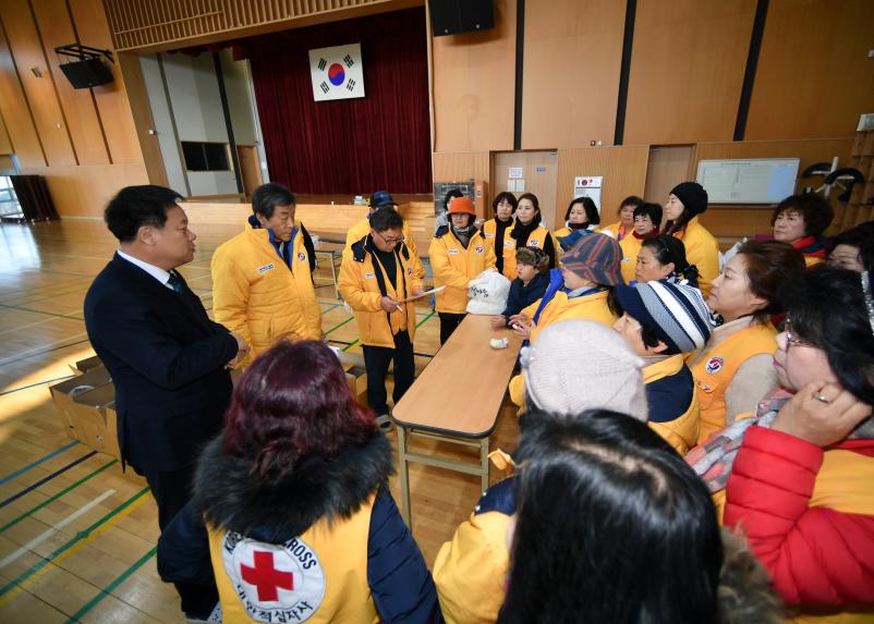 영북적십자회 소외계층 가구와 정 나눔행사 - 2