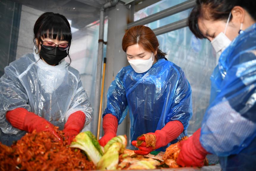 소흘읍자율방범대 불우이웃돕기 김장 담그기 - 1