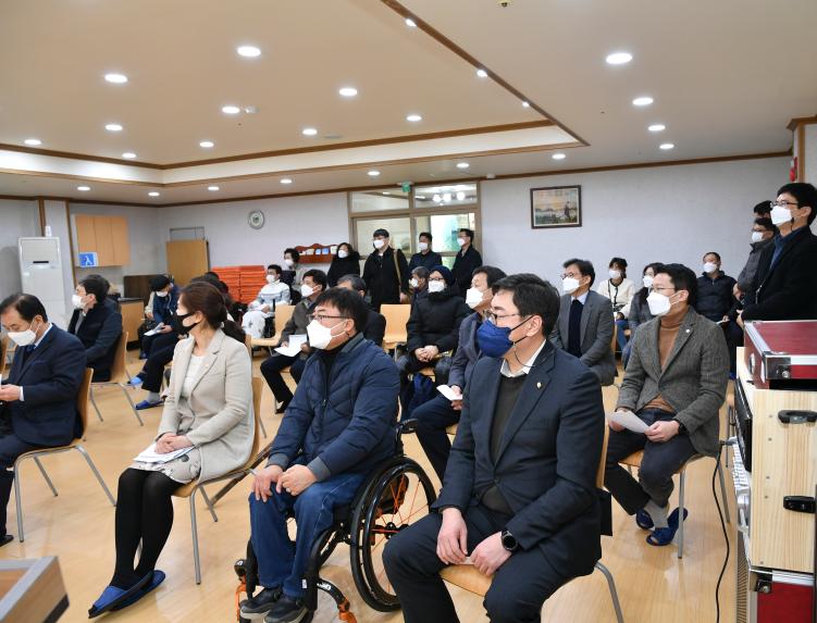 포천시 재가 장애인 돌봄 365쉼터 개소식 - 8