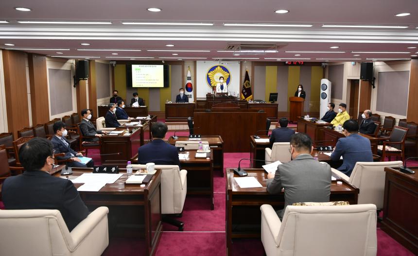 제156회 임시회 개회