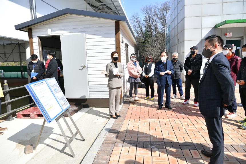 소흘체육공원 실내테니스장 현장 방문 - 10