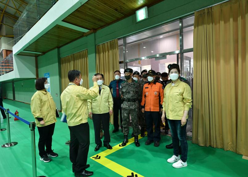 백신접종센터 현장 방문 - 10