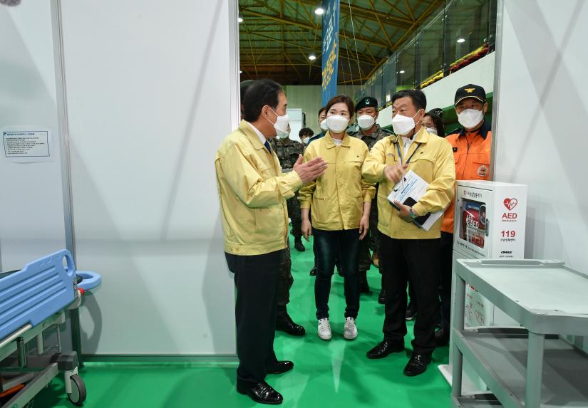 백신접종센터 현장 방문 - 15