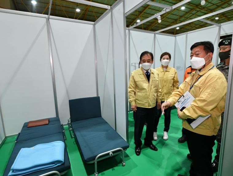 백신접종센터 현장 방문 - 16