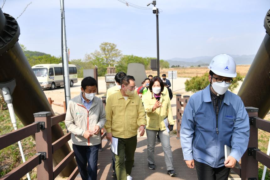 주요사업장 답사(부소천 둘레길 조성사업장) - 2