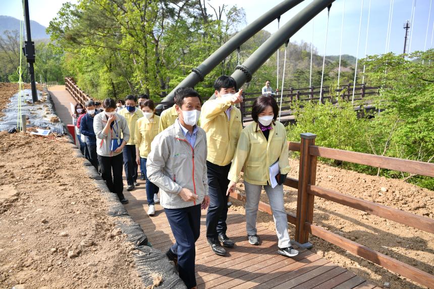 주요사업장 답사(부소천 둘레길 조성사업장) - 4