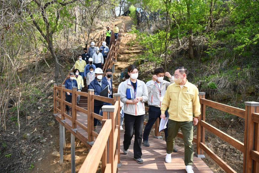 주요사업장 답사(부소천 둘레길 조성사업장) - 13