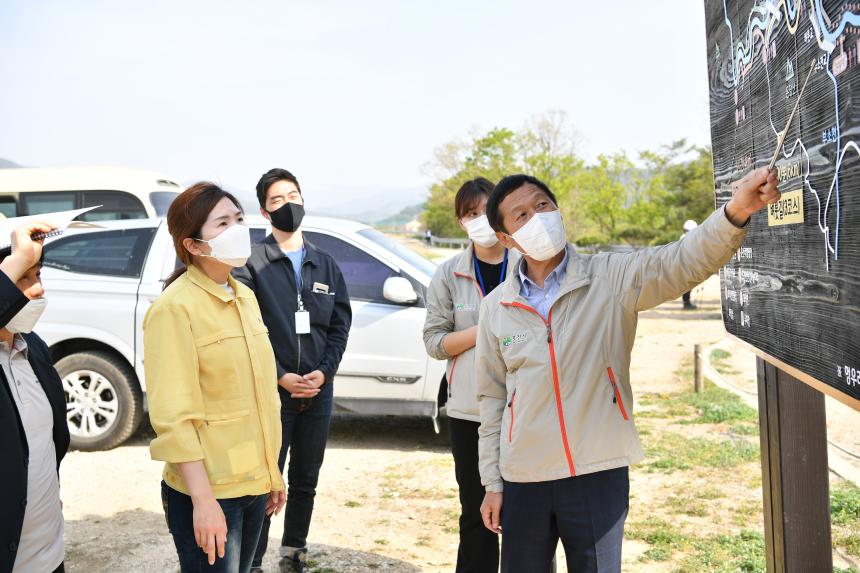 주요사업장 답사(부소천 둘레길 조성사업장) - 18