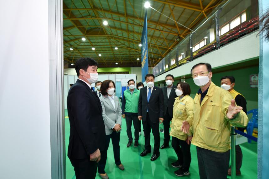 백신접종센터 현장 방문 - 3