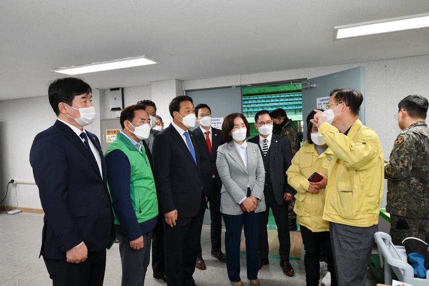 백신접종센터 현장 방문 - 6