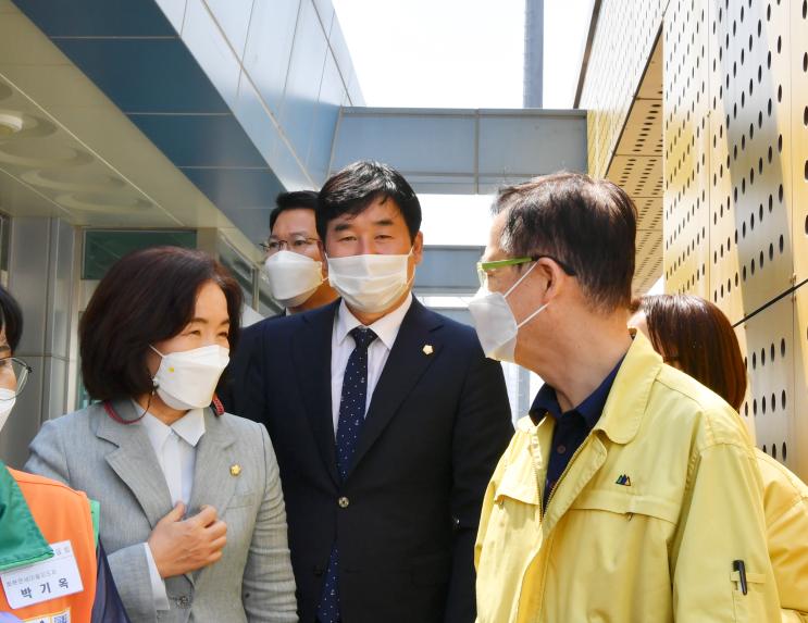 백신접종센터 현장 방문 - 12