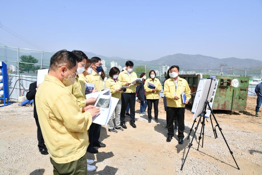 주요사업장 답사(포천공공산후조리원 건립사업)