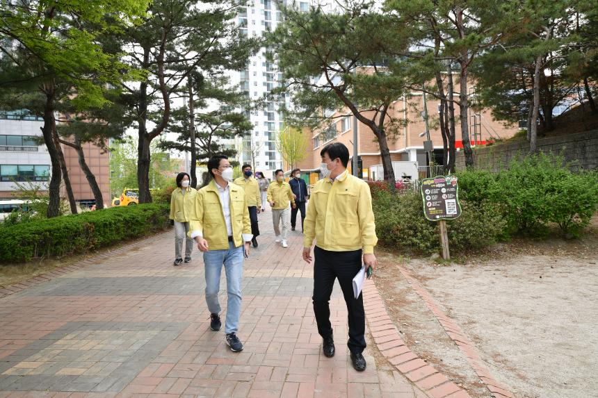 주요사업장 답사(아이누리 놀이터 조성사업)