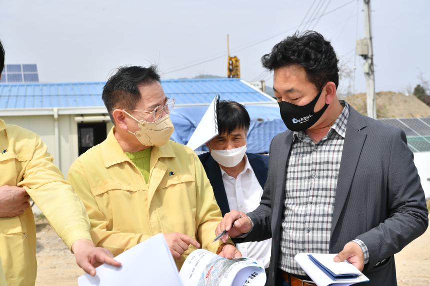 주요사업장 답사(어룡천 소하천정비사업) - 5