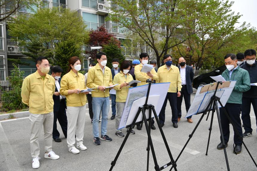 주요사업장 답사(일동기산근린공원 조성사업) - 2