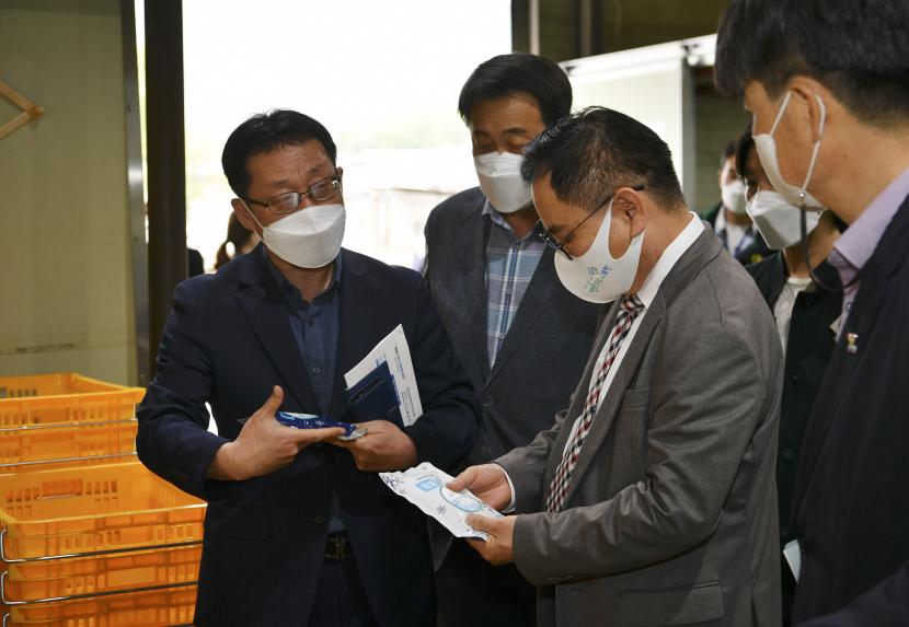 포천지역자활센터 초록이든(아이스팩 재생) 자활사업단 방문 - 4