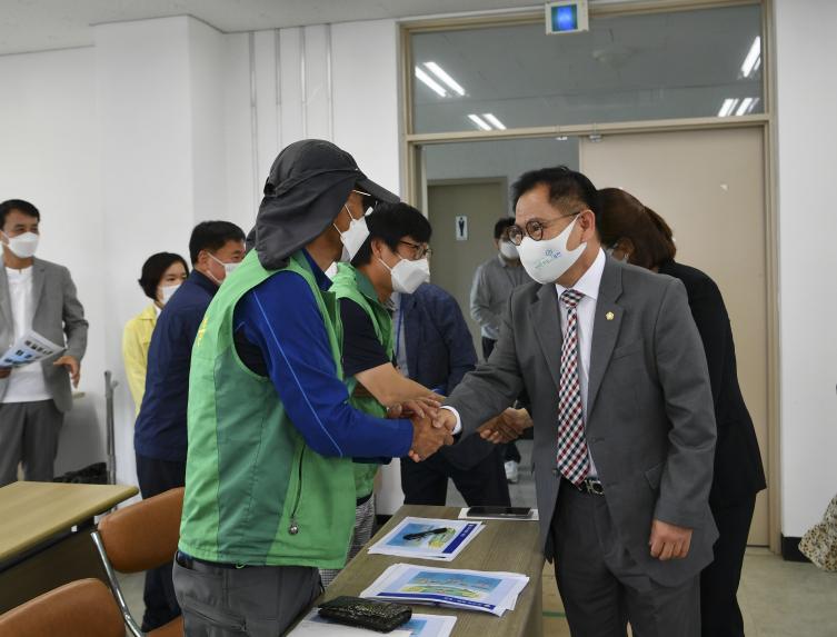 말라리아 및 병해충 방역 발대식 - 2