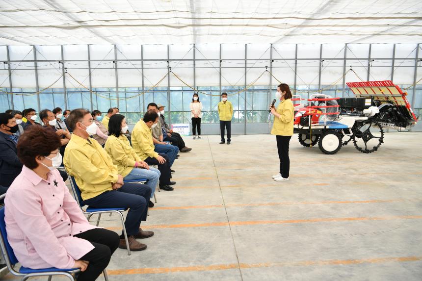 경기미 우수단지 농기계 전달식 - 7