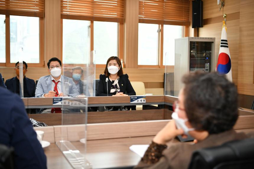 영북면 도시재생사업 주민협의체와의 간담회