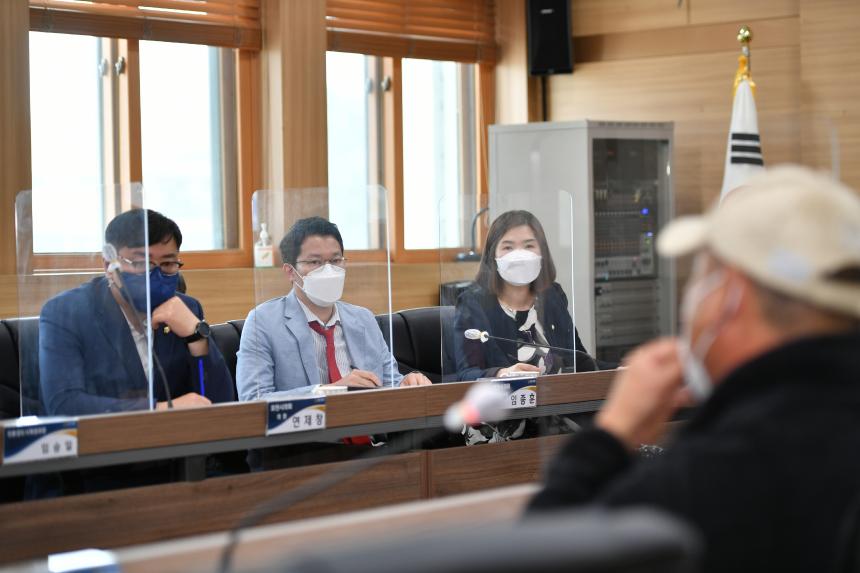 영북면 도시재생사업 주민협의체와의 간담회 - 7