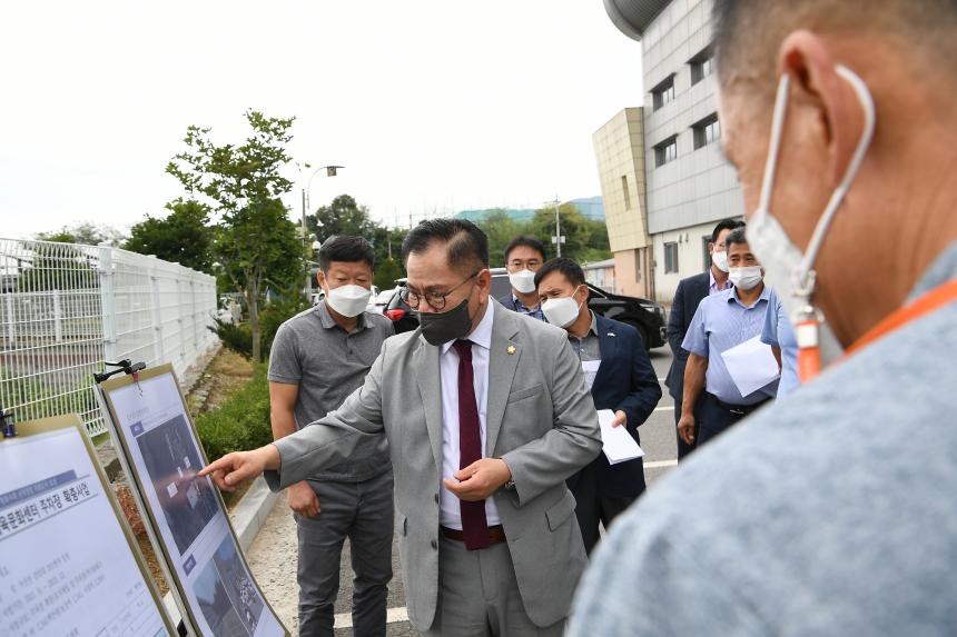 제159회 포천시의회 임시회 조례등심사특별위원회 관련 현장답사 - 5