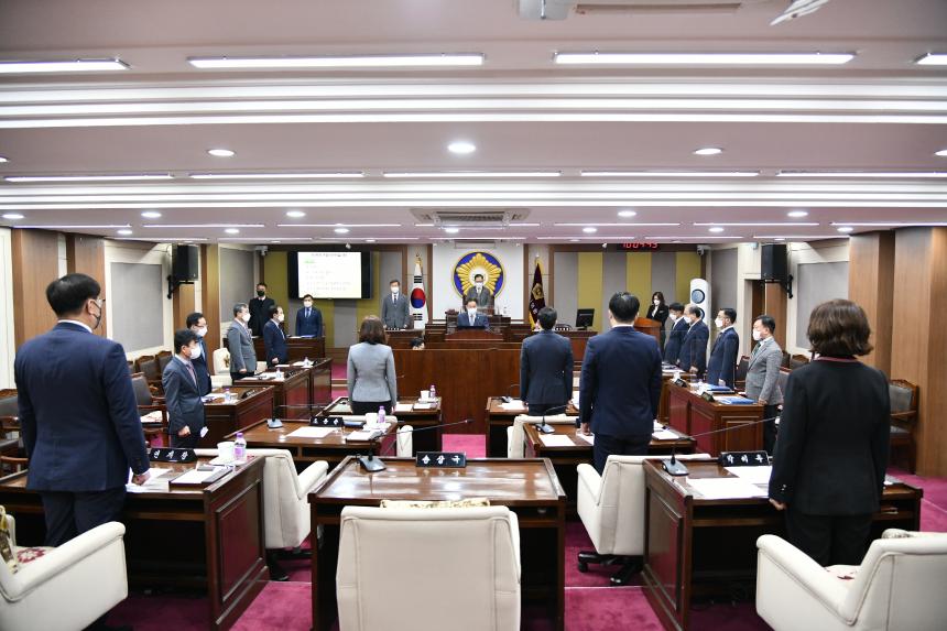 제160회 임시회 1차 본회의