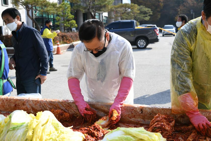 화현면새마을회 김장 - 11