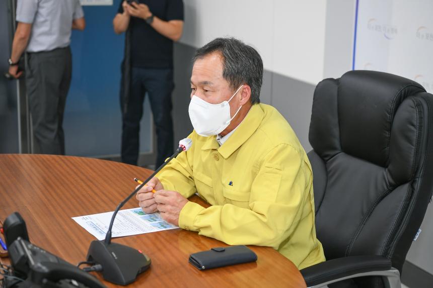 포천시재난안전대책본부 격려 방문 - 3