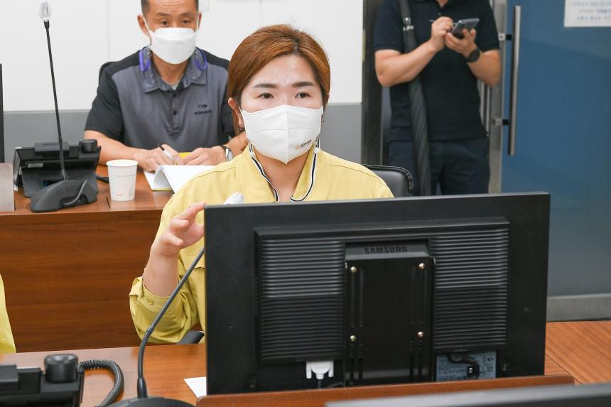 포천시재난안전대책본부 격려 방문 - 6